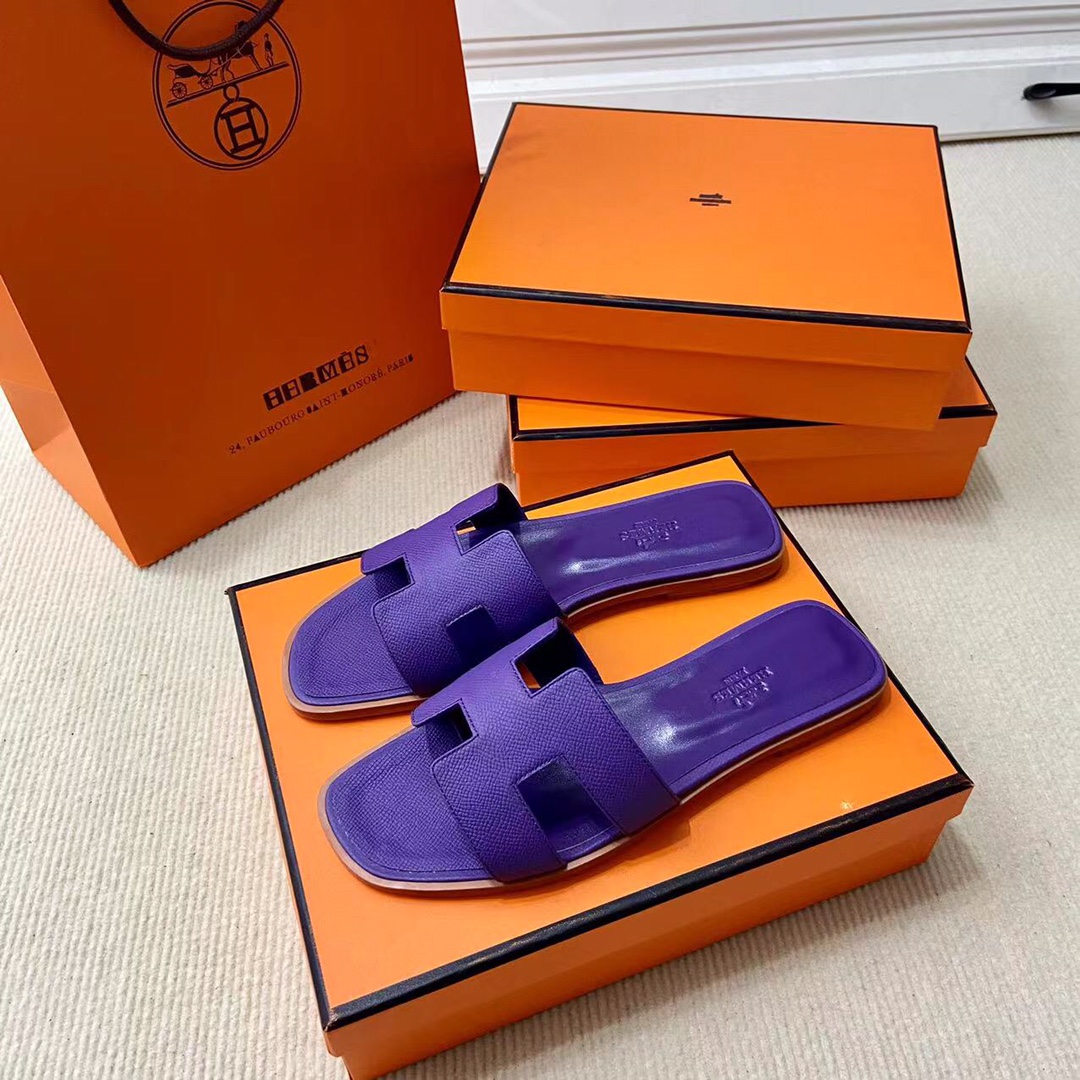 에르메스 올수공 오란 슬리퍼 샌들 앱송 105